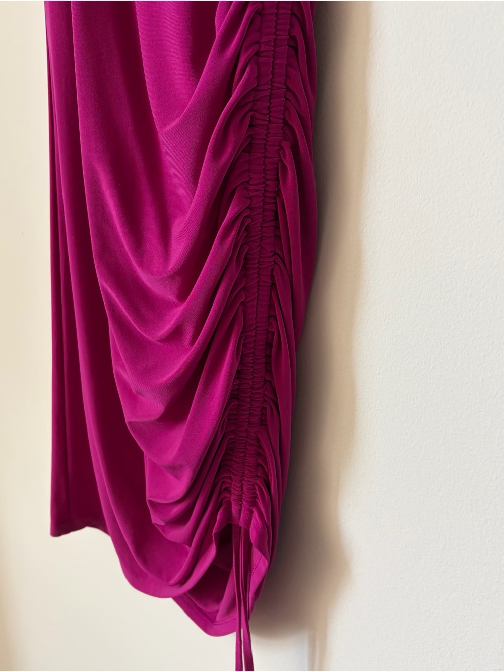 Express Ruched Side Tie Dress - Picture 2 of 4